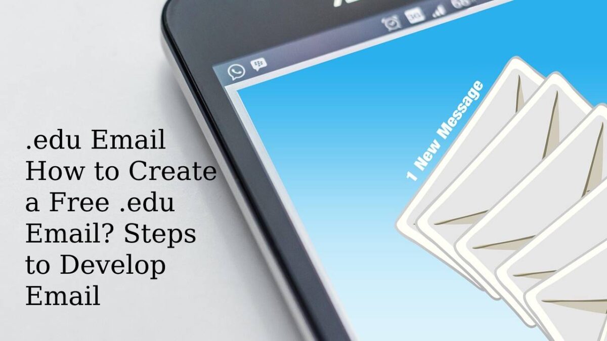 How to Create a Free .edu Email? Steps for new Email