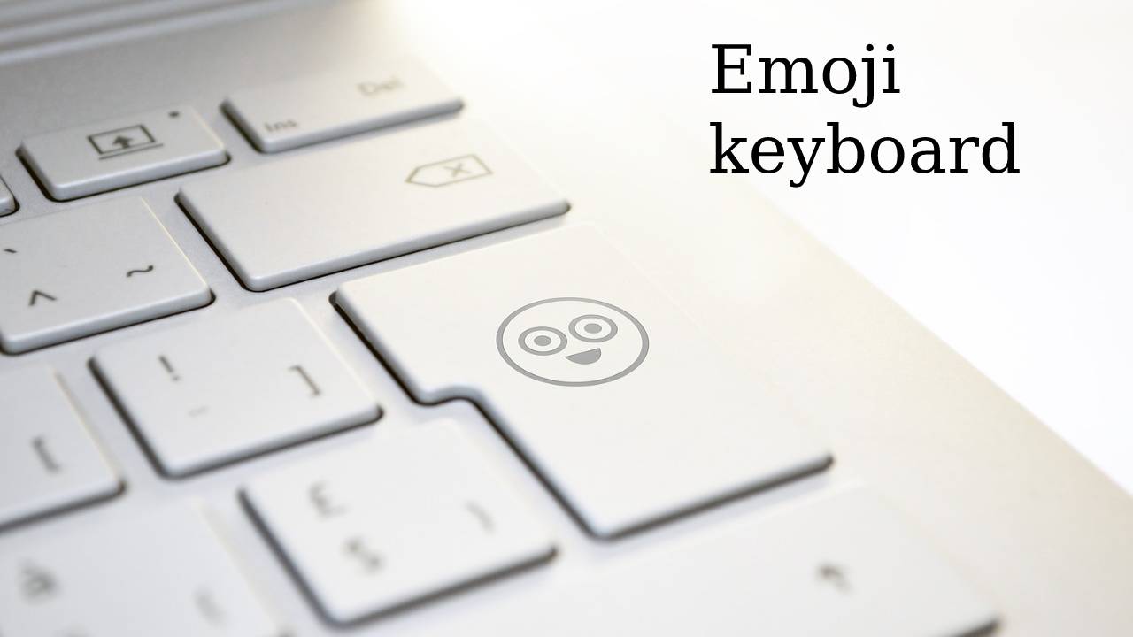 Emoji keyboard