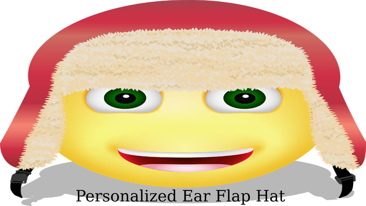 Personalized Ear Flap Hat