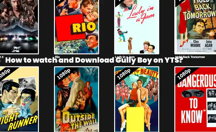 How to watch and download gully boy on Yts