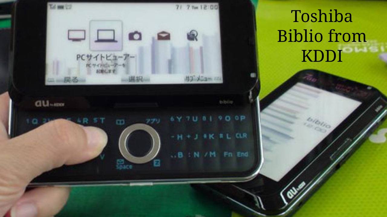 Toshiba Biblio from KDDI