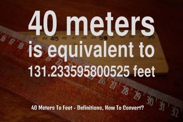 40 meters to feet