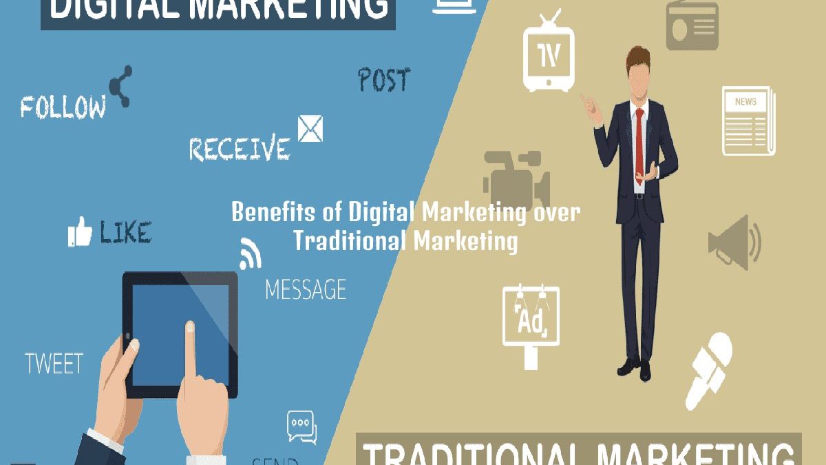 Digital Marketing over Traditional Marketing [2023]