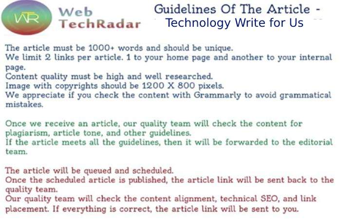 Technology Column Writing Technology Write for us – Contribute Guest Blog Submission