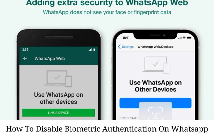 How To Disable Biometric Authentication On Whatsapp