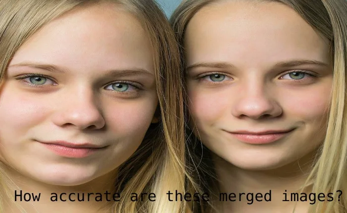 How accurate are these merged images?