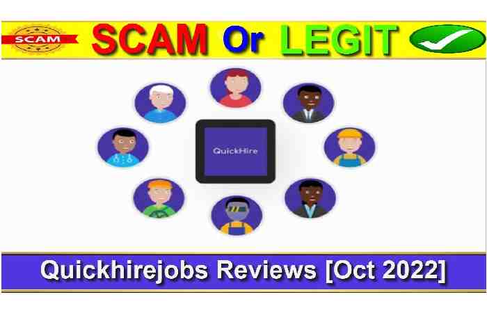 Quickhire Jobs Scam or Legit